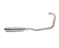 Royal Enfield Classic 650 Full System Performance Exhaust | Silver Stallion | Cruiser Exhaust | Silver / Black Matte