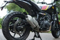 PowerRage Slip-On Exhaust with De-Cat Pipe for Royal Enfield Guerrilla 450 – Stainless Steel Performance Muffler - View 8