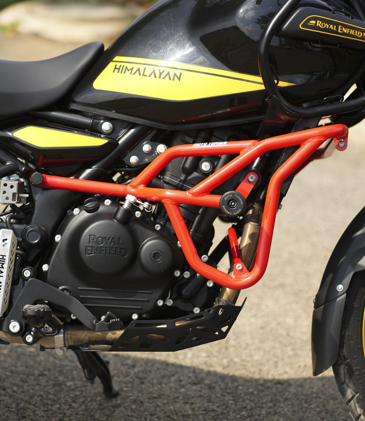 Himalayan 450 - Panther Crash Guard (Red)