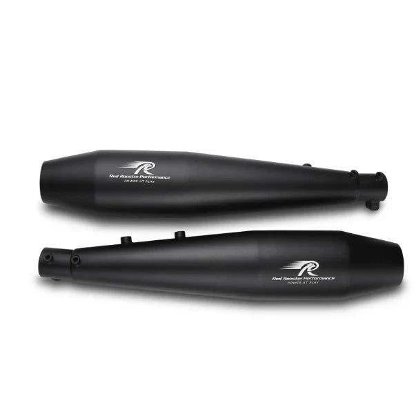 Red Rooster Stellar Exhaust for Interceptor 650 & Continental GT 650 – Performance Slip-On (Polish / Matte / Black) - View 11