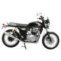 Red Rooster Stellar Exhaust for Interceptor 650 & Continental GT 650 – Performance Slip-On (Polish / Matte / Black) - View 6