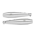 Red Rooster Stellar Exhaust for Interceptor 650 & Continental GT 650 – Performance Slip-On (Polish / Matte / Black) - View 8