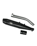 Red Rooster Stellar X Exhaust for Royal Enfield Bear 650 – Polish / Black / Matte - View 3