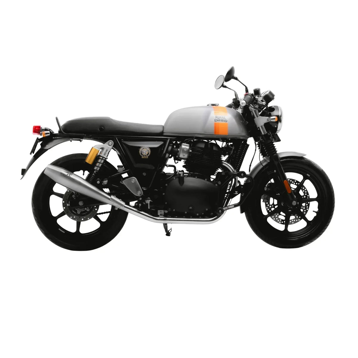 Red Rooster Stellar Matte Exhaust for Royal Enfield Interceptor 650 & Continental GT 650 - View 2