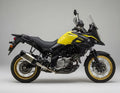 Barrel Storm Slip-On Exhaust with Mid Pipe for Suzuki V-Strom 650 | 304 SS Adventure Touring Performance Exhaust (DB Killer