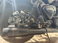 KP Racing Thor Exhaust Combo Kit Black – Stainless Steel 304 with Performance Air Filter, Iridium Spark Plug & Stage 2 Air