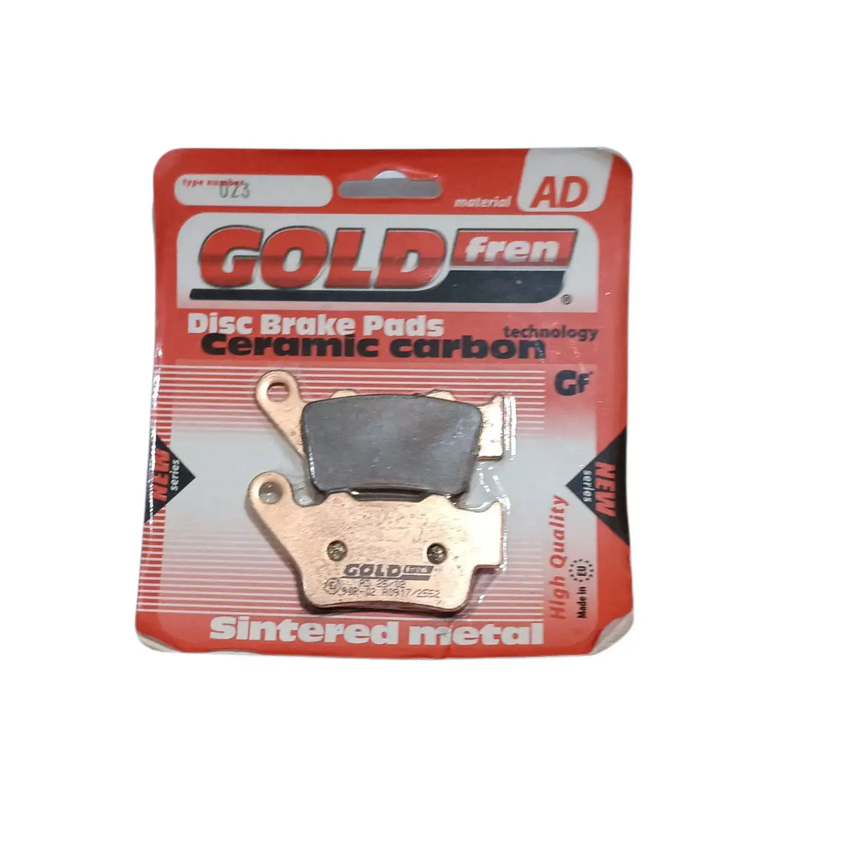 Goldfren rear disc pad for Bmw g310 gs310