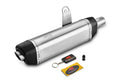 Red Rooster Vertex Exhaust for Himalayan & Scram 411 – Performance Slip-On (Polish / Matte / Black) - View 6