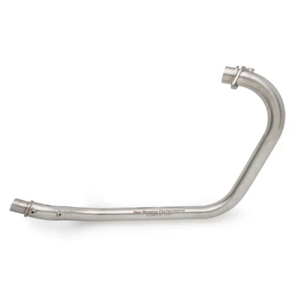 Red Rooster Vertex Header Pipes for Himalayan & Scram 411 – Stainless Steel Performance Header (Polish / Matte) - View 2