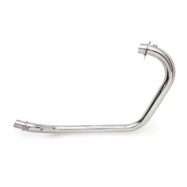 Red Rooster Vertex Header Pipes for Himalayan & Scram 411 – Stainless Steel Performance Header (Polish / Matte) - View 4
