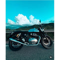 Way2Speed Phantom Performance Exhaust (Glossy Finish) for Royal Enfield Interceptor 650 / Continental GT 650 – SS316 Free