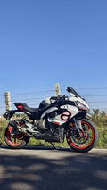 Barrel Outlaw 2.0 Full System Exhaust for Aprilia RS457 with Header Pipe | 304 Stainless Steel Performance Exhaust (Side Exit