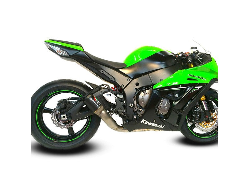 Austin Racing Gp2 De Cat Exhaust System For Kawasaki Zx 10R