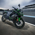 Barrel Outlaw V2 Slip-On Exhaust with Link Pipe for Kawasaki Ninja 1000SX | 304 Stainless Steel Performance Exhaust - View 6