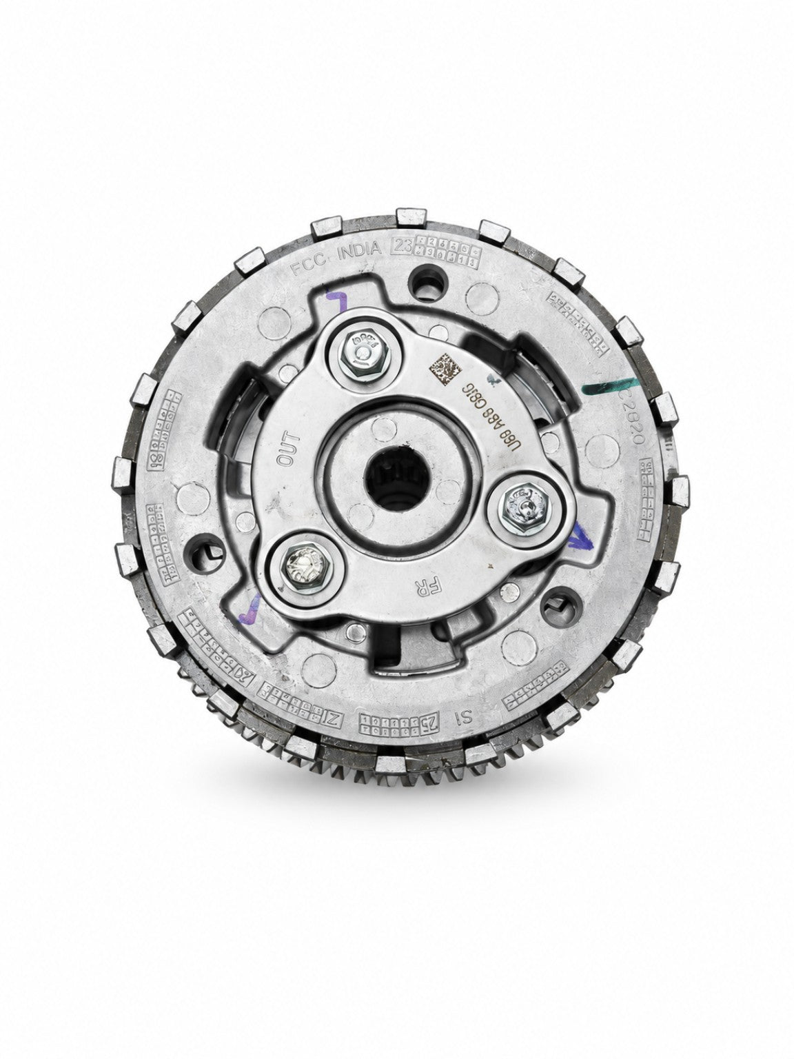 Apache RR 310 BMW G310 slipper clutch assembly with clutch housing