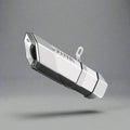 Barrel Rogue 2.0 Exhaust for TVS Apache RR 310 (BS4 & BS6) with Subheader Pipe | 304 Stainless Steel Slip-On Performance