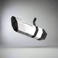 Barrel Rogue 2.0 Slip-On Exhaust | 304 Stainless Steel Performance Motorcycle Exhaust (All Black / Black & Steel / All Steel)