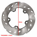 BMW 310 rear disc plate 240 mm and 4.5 mm dimensions