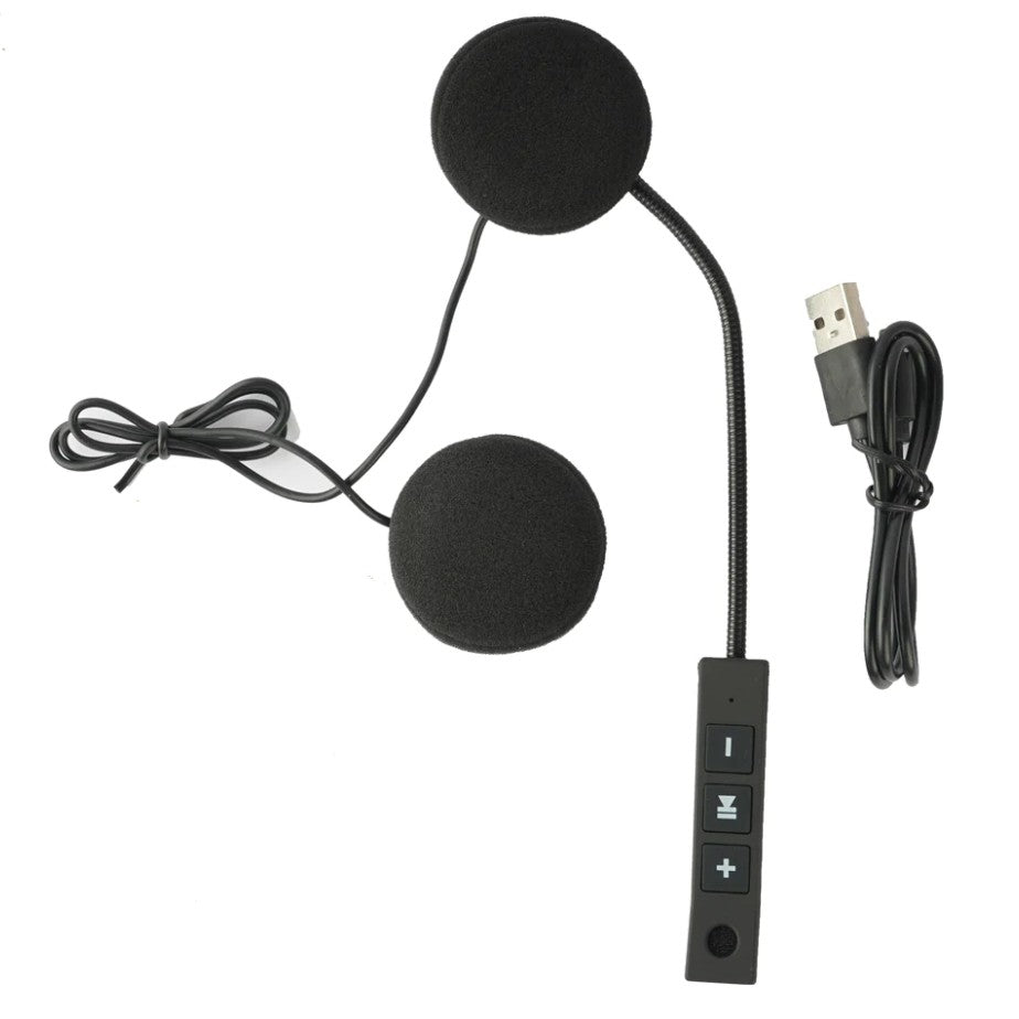 Bsddp Helmet Dual Earphone, Wireless On-Ear Helmet Bluetooth Music & Calling