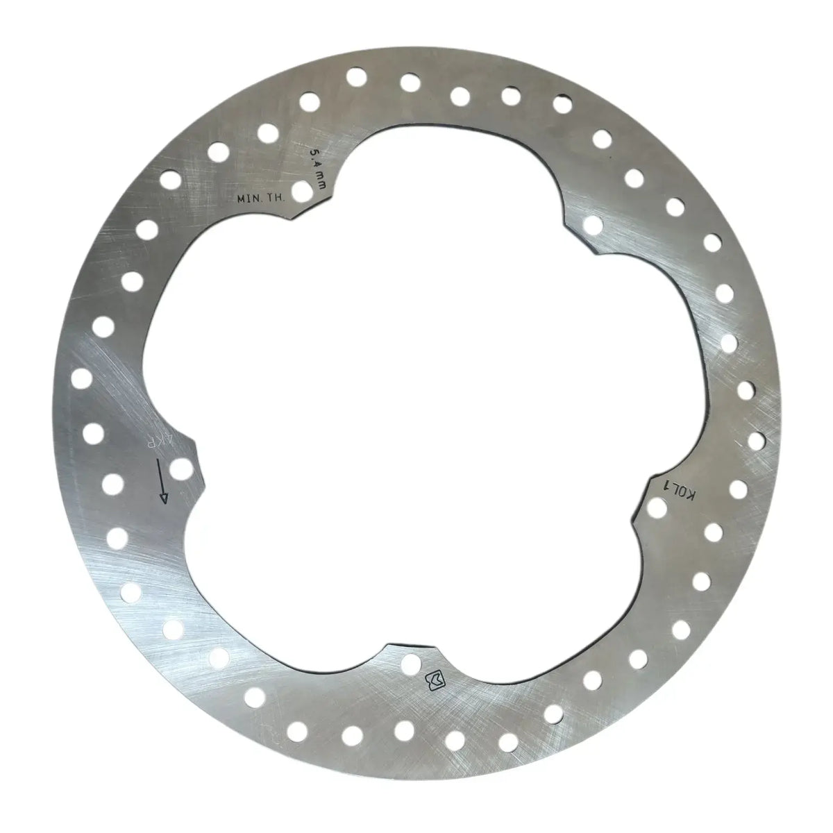 Triump street 400 disc plate