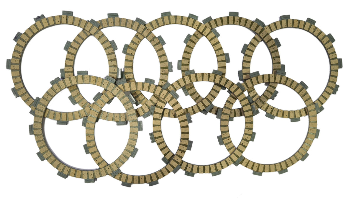 High Quality Paper Based Clutch Plates Suitable For Yamaha Mt-09 2014-2019 Set Of 9 Clutch Plates