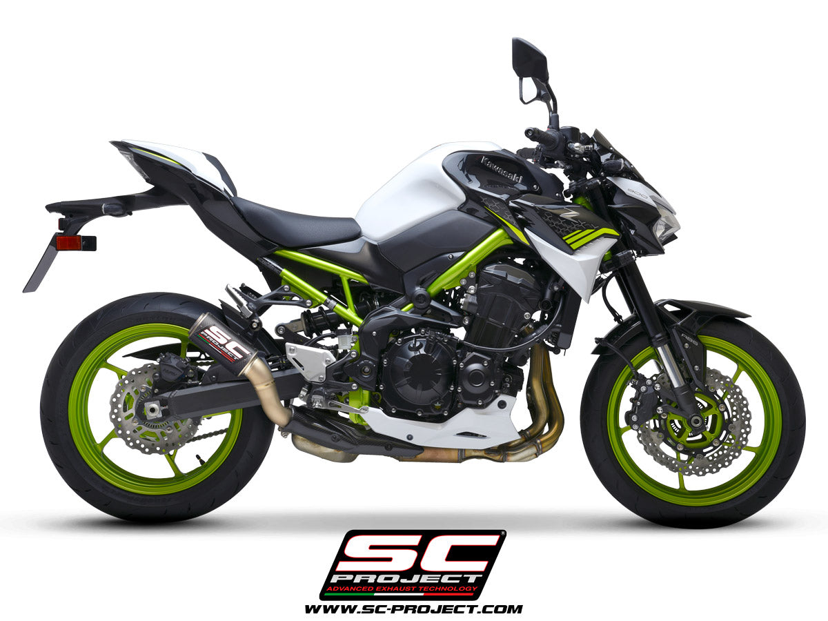 Sc Project Cr-T Slip-On Exhaust For Kawasaki Z900 2020-23