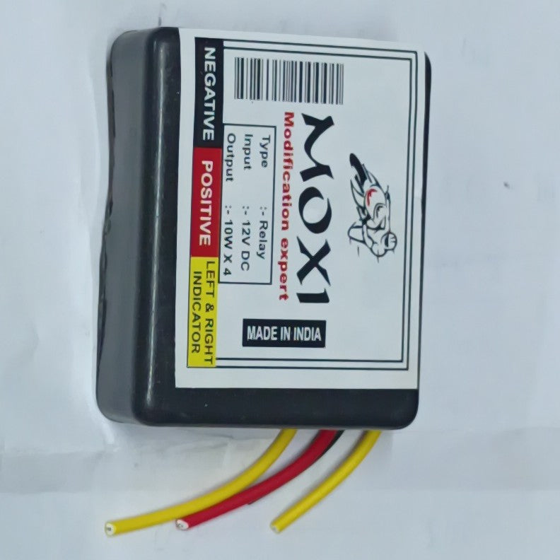 Moxi Waterproof Universal 16 Mode Motorbike Hazard Flasher, 16 Different Pattern