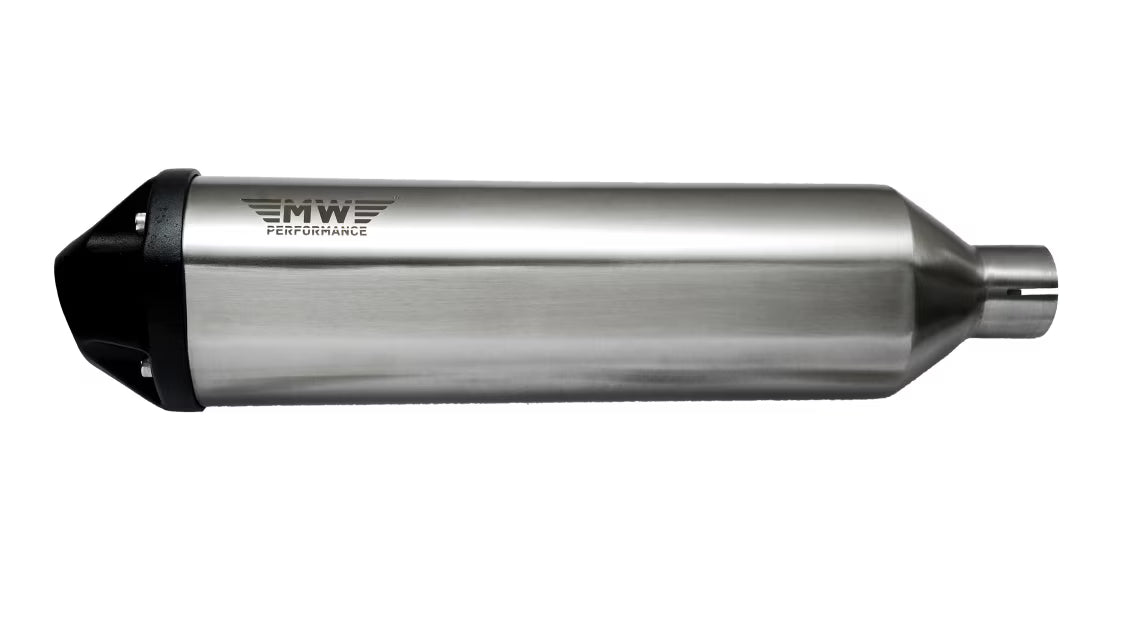 Motowings Performance Throb Exhaust for Royal Enfield Himalayan 411 | Deep Bass Slip-On Performance Upgrade - View 2