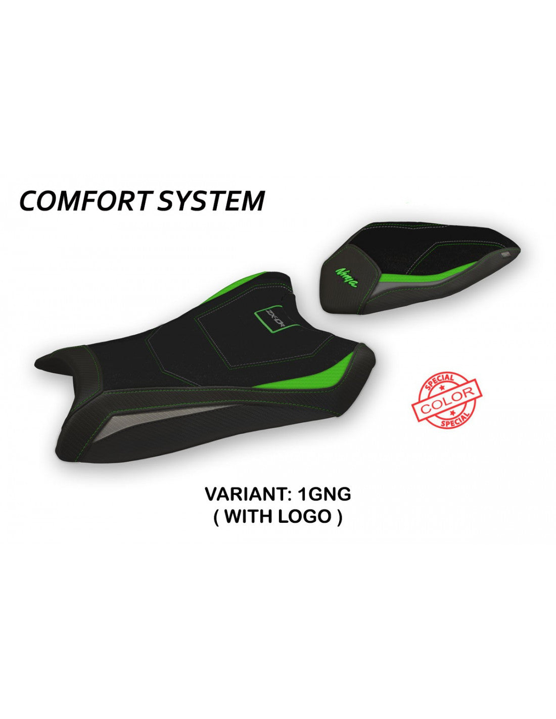Tappezzeria Hervas Special Color Comfort System Seat Cover For Kawasaki Zx 10R 2016 20