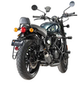 Royal Enfield Hunter 350 Shorty Performance Exhaust | Silver Stallion Performance | +1.75 BHP Power Boost | Dual Tone
