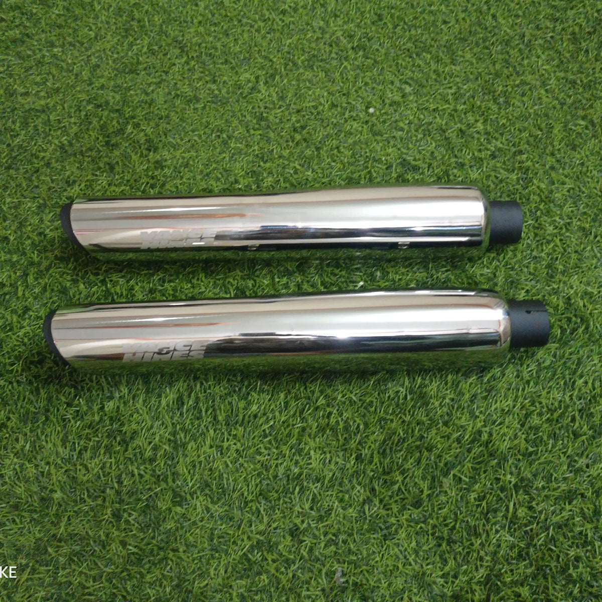Harley Davidson sportster iron 883 slip on exhaust crome