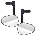 LGP Bar End Pentagon Mirror for Motorcycle Universal Fit (Set of 2) - View 6
