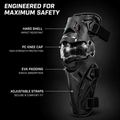 LGP Motorcycle Knee Guard Set of 2 Riding Safety Protection - View 4