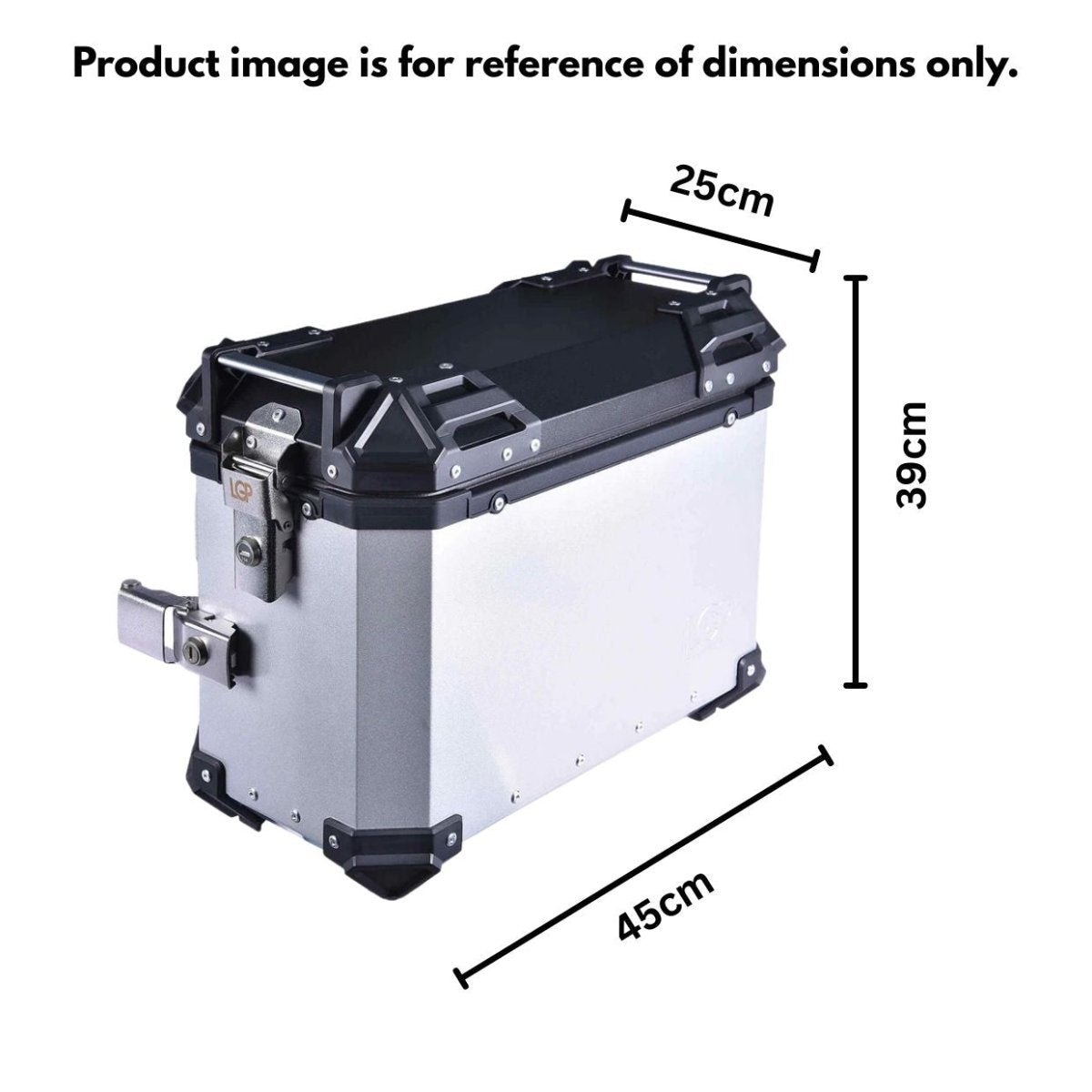 LGP PANNIER BOX 38L WHITE MAP LINE FOR PET - View 4
