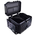 LGP TOP BOX 45L BLACK ARMOURED WITH BACKREST - View 6