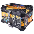 LGP TOP BOX 45L YELLOW GS ADV WITH BACKREST - View 2