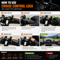 LGP Universal Motorcycle Cruise Control Lock – Throttle Assist for All Bikes - View 3