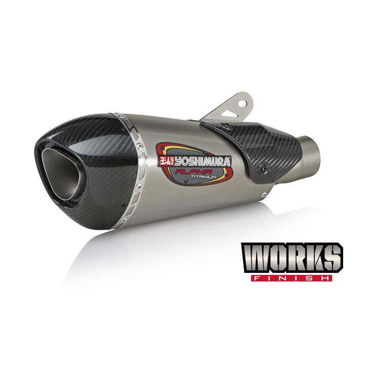 Yoshimura Alpha T Works Race Slip On Exhaust For Kawasaki Zx 10Rr
