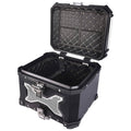 Motorcycle Top Box 45L Black Type X Luggage Box with Backrest - View 4