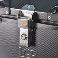 Motorcycle Top Box 45L Carbon Finish Luggage Box with Backrest - View 4