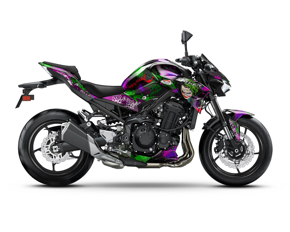Spinning Stickers Joker Graphics Kit For Kawasaki Z900 2017-22