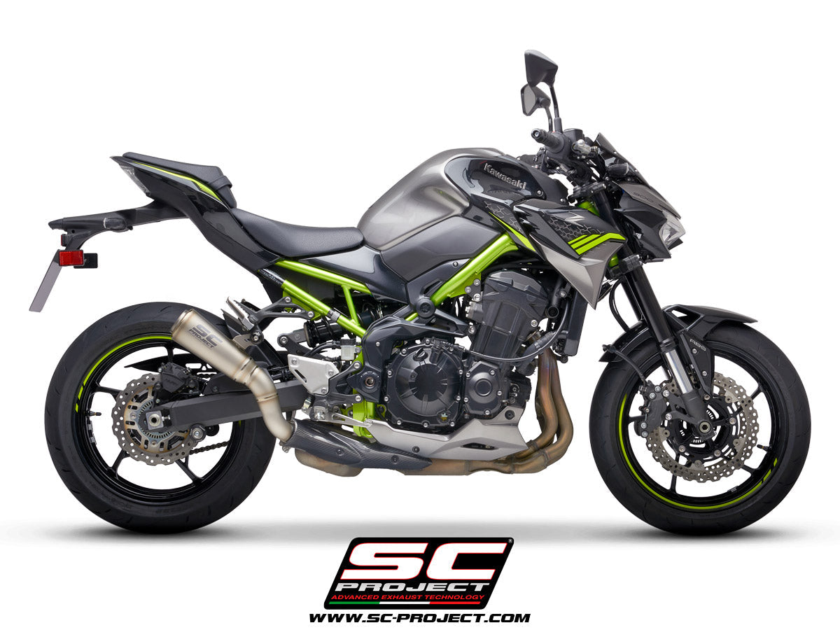 Sc Project S1-Gp Slip-On Exhaust For Kawasaki Z900 2020
