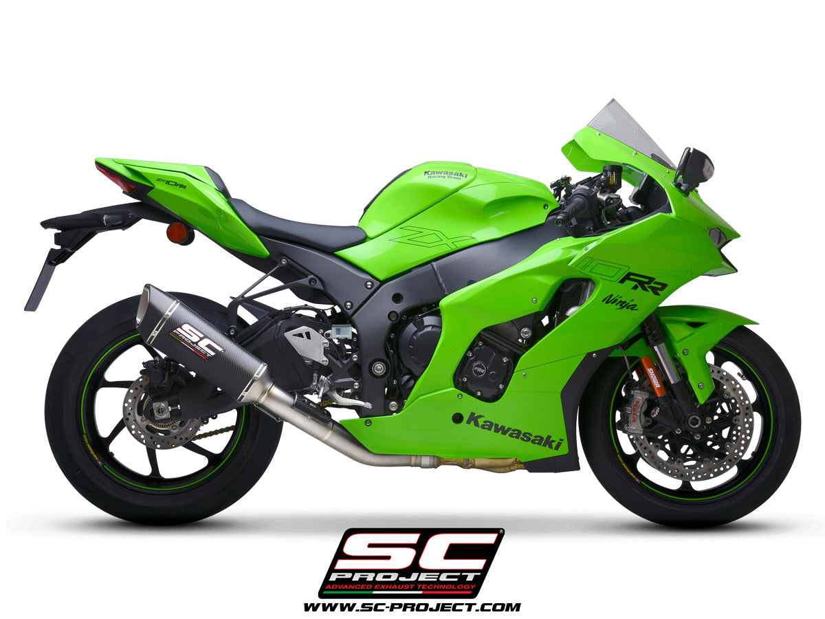 Sc Project Sc1 R Slip On Exhaust For Kawasaki Zx 10R 2021 23