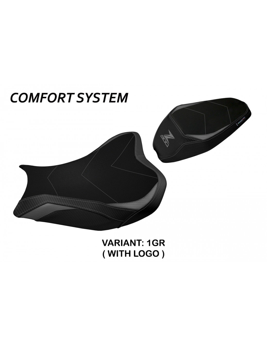 Tappezzeria Shara Comfort System Seat Cover For Kawasaki Z900 2021