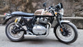 SS Motocorp 2x1 Full System Exhaust with Short Can for Royal Enfield Interceptor 650 / Continental GT 650 | Performance