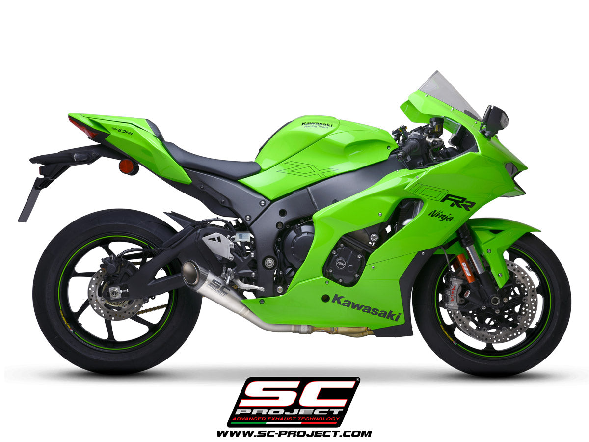 Sc Project S1 Slip On Exhaust For Kawasaki Zx 10R 2021 23