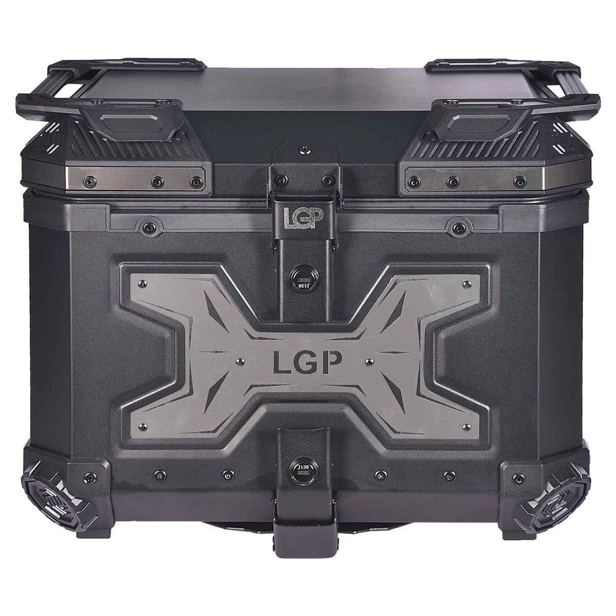 TOP BOX 45L BLACK TYPE X GRAY W/REST - View 2