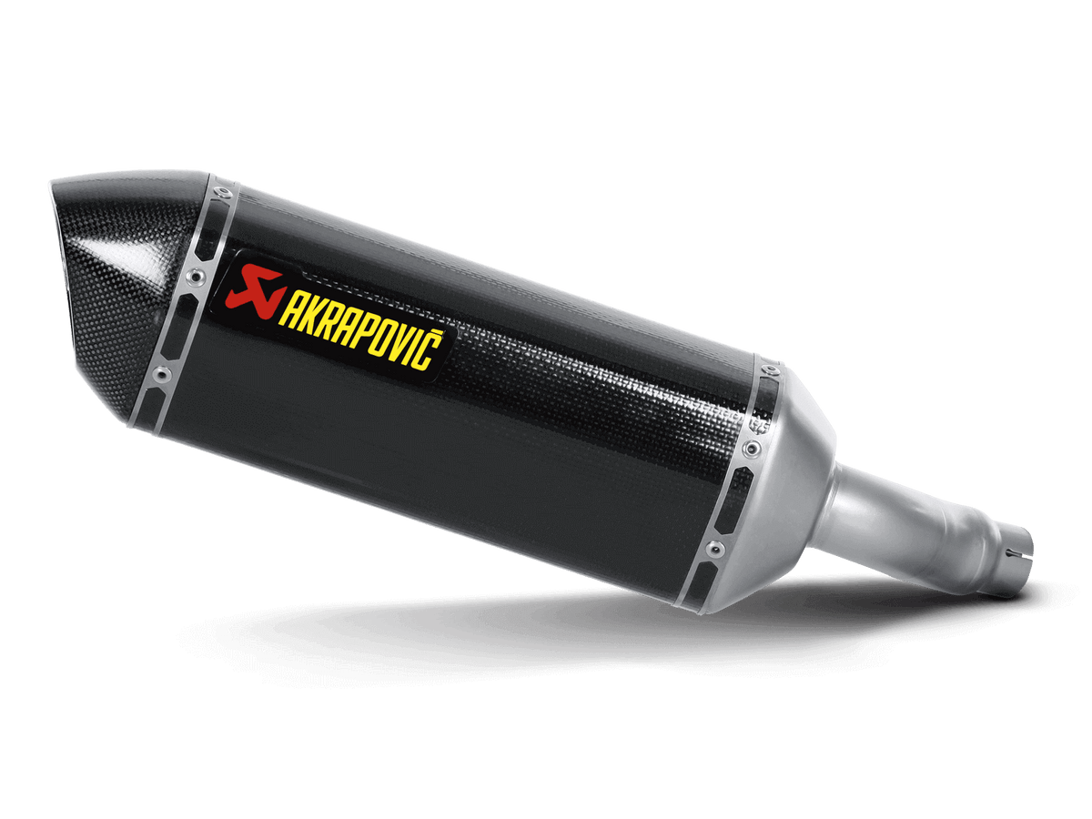 Akrapovic Carbon Fiber Slip-On Line Exhaust - Kawasaki Ninja 300 Z250 (2013 - 16)