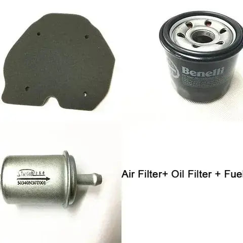 Benelli Service Kit Oil filter + air filter + fuel filter for Bn300i 302r TNT300