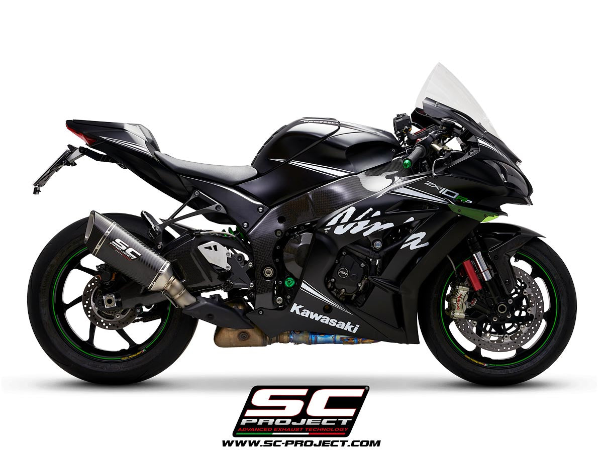 Sc Project Sc1 R Slip On Exhaust For Kawasaki Zx 10Rr 2016 20
